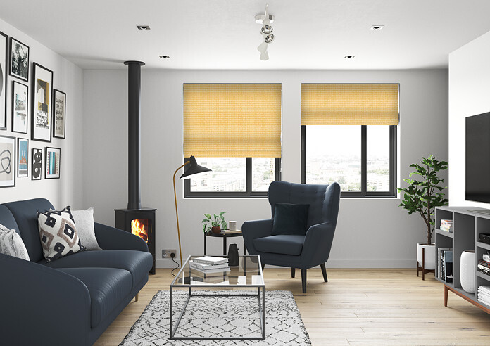 Ditto, Saffron - Roman Blind - Image 5